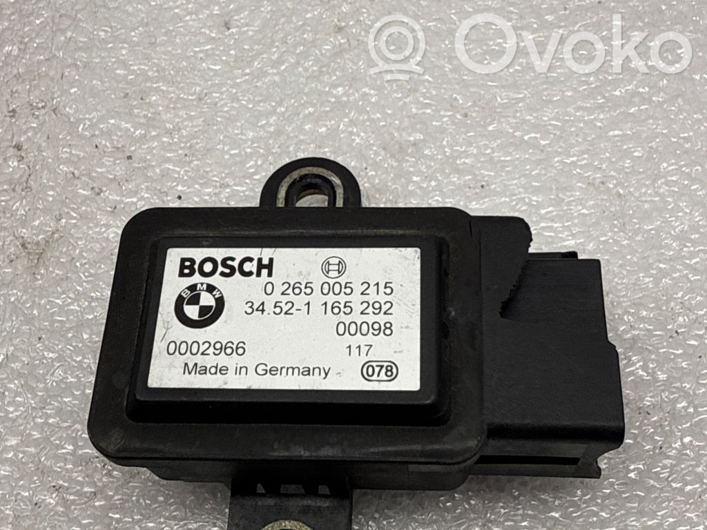 BMW X5 E53 ESP acceleration yaw rate sensor 