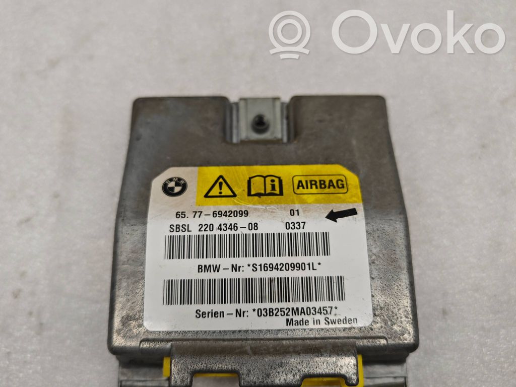 BMW 5 E60 E61 Airbag control unit/module 