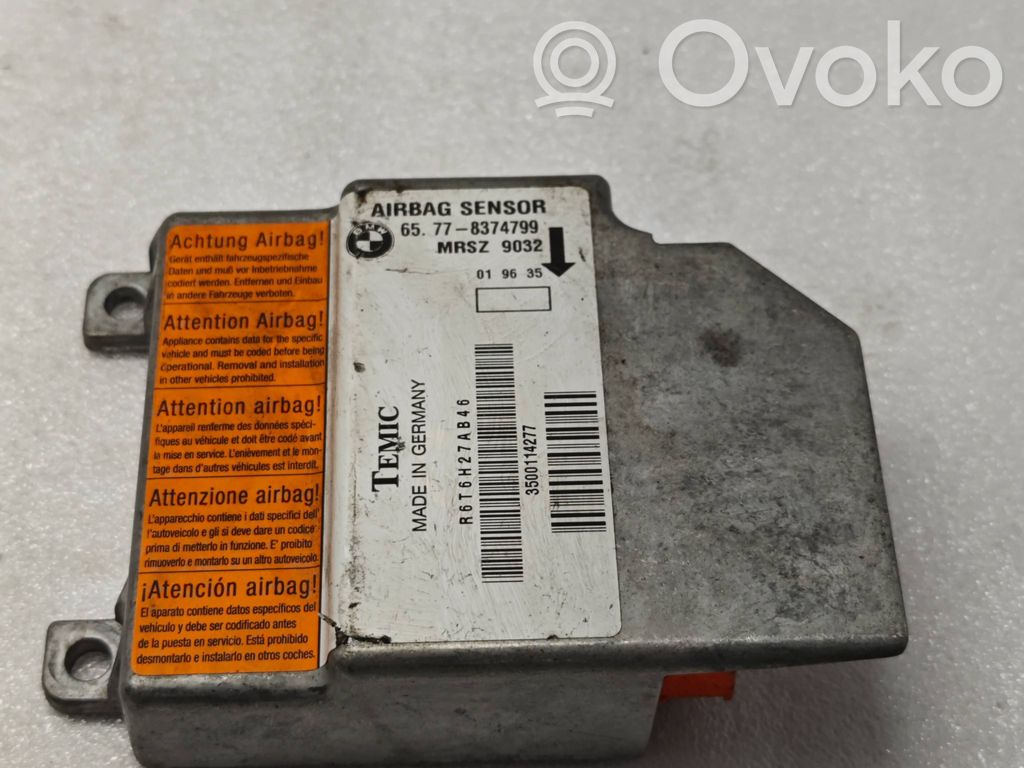 Airbag control unit/module   8374799,MRSZ9032,019635