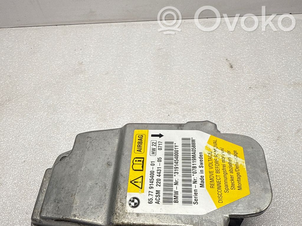 Turvatyynyn ohjainlaite/moduuli   9145400,31914540001Y