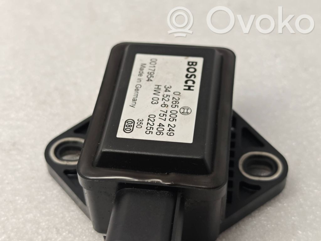 BMW 7 E65 E66 ESP acceleration yaw rate sensor 