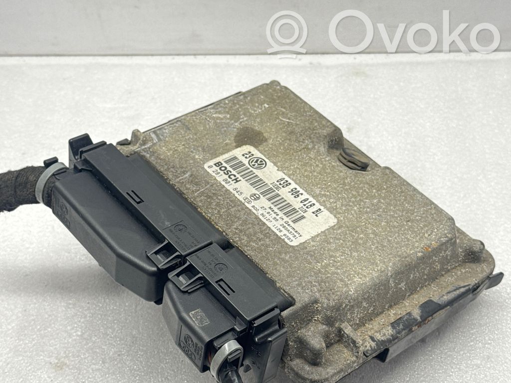 Engine control unit/module   038906018BL,28SA3791,0281001845