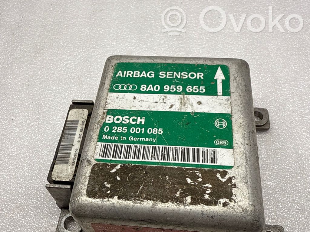 Airbag control unit/module   8A0959655,0285001085