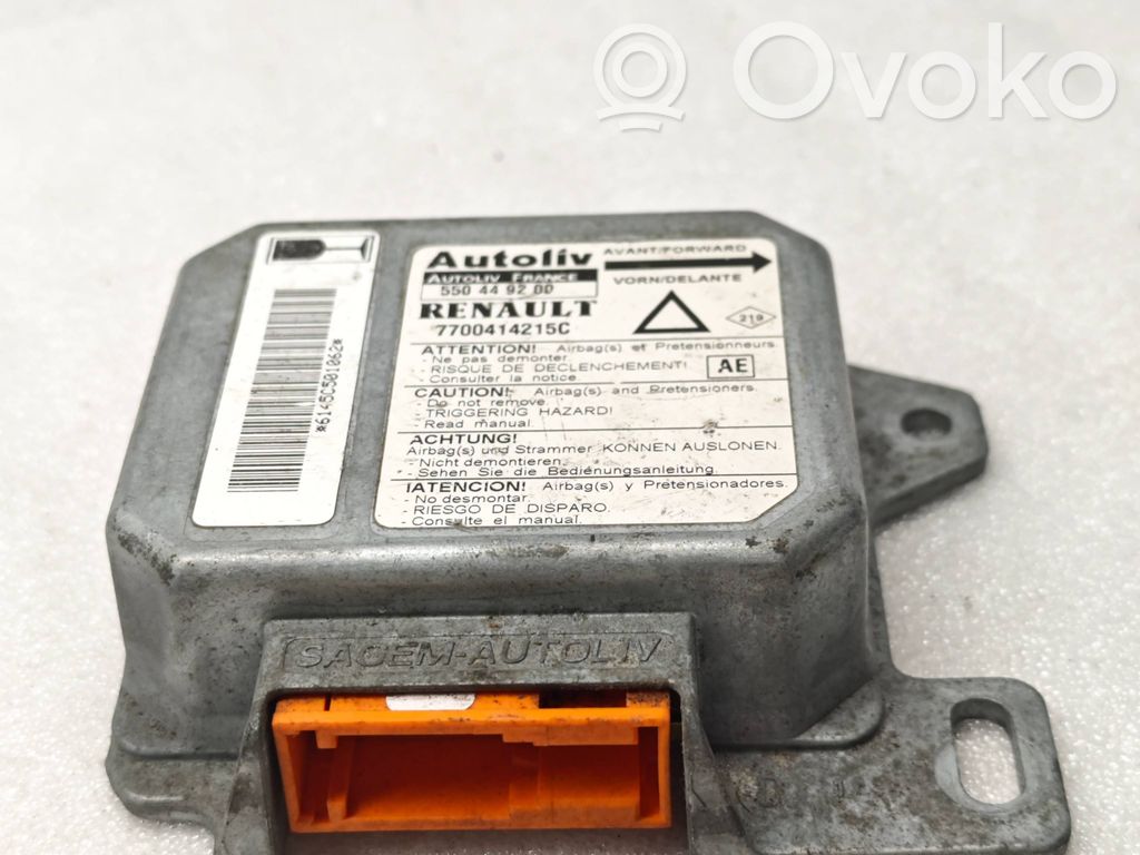 Renault Laguna I Sterownik / Moduł Airbag 