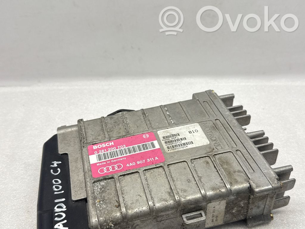 Engine control unit/module   4A0907311A,0261200703