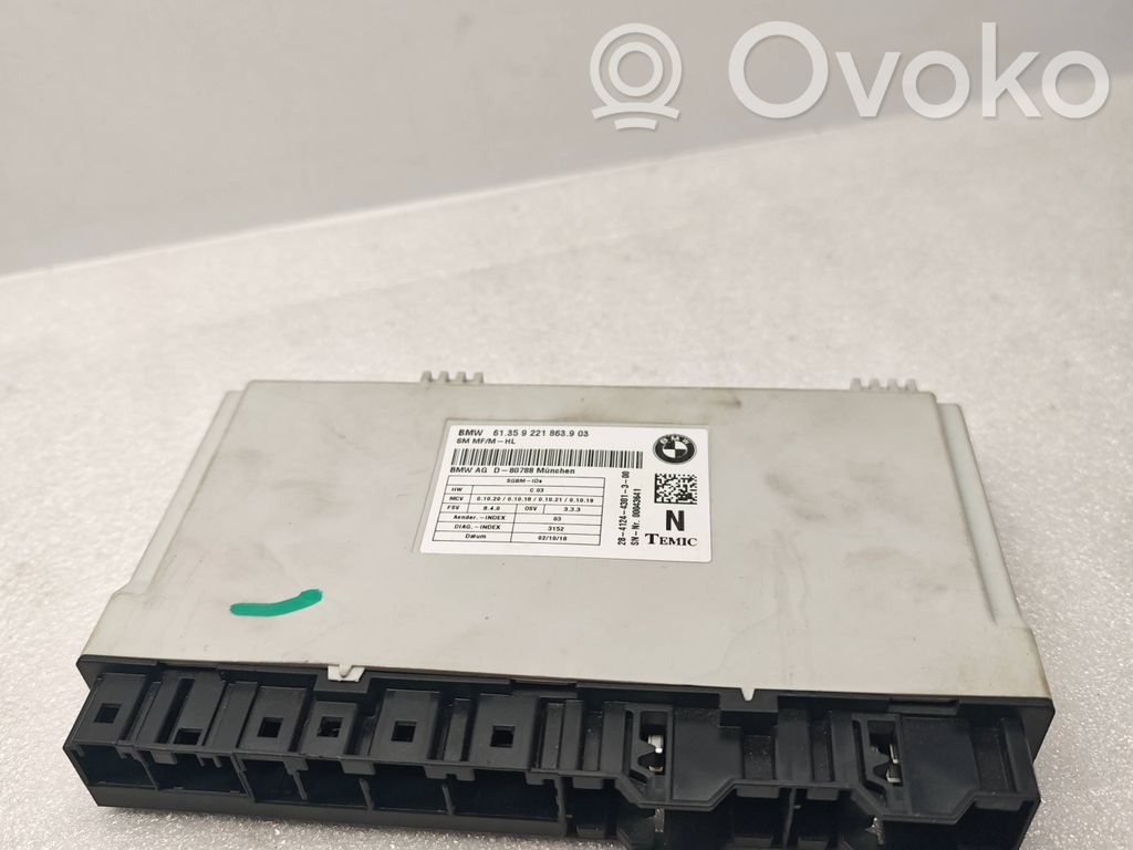 BMW X5 E70 Seat control module 