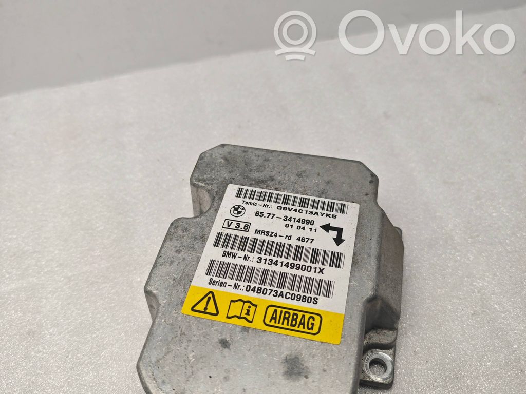 Unidad de control/módulo del Airbag   3414990,31341499001X