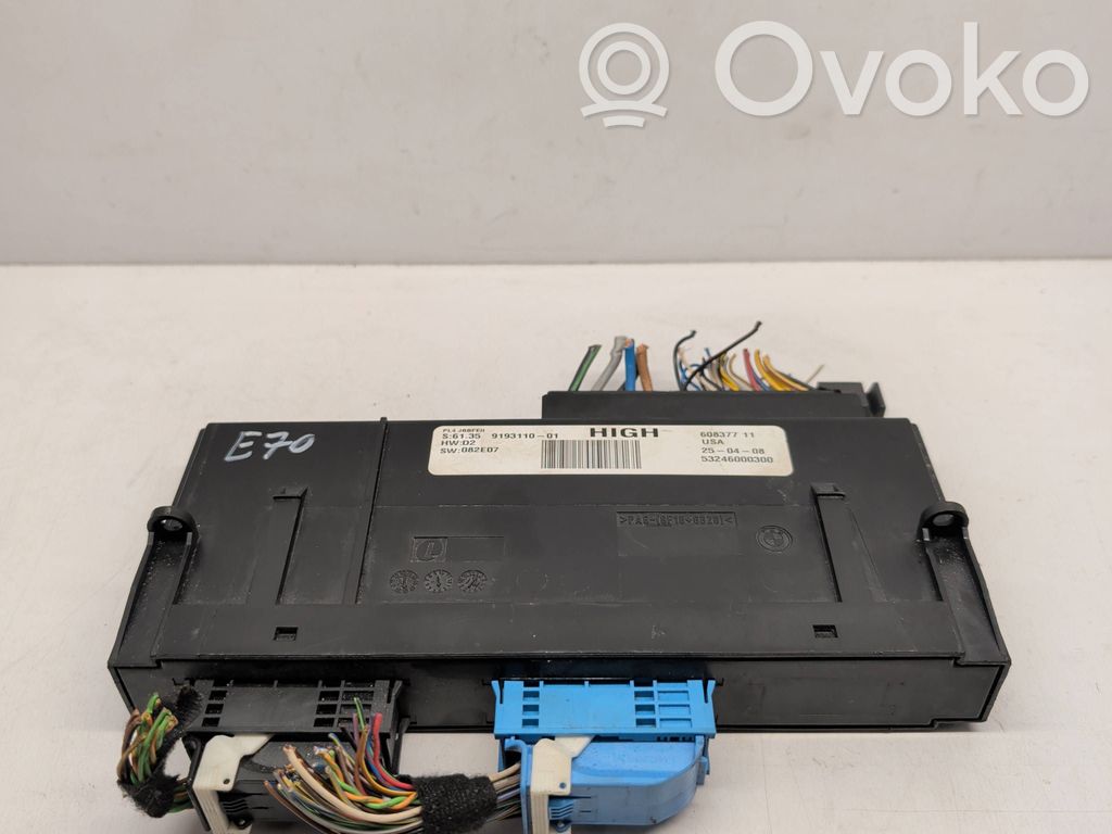 BMW X5 E70 Modul confort 