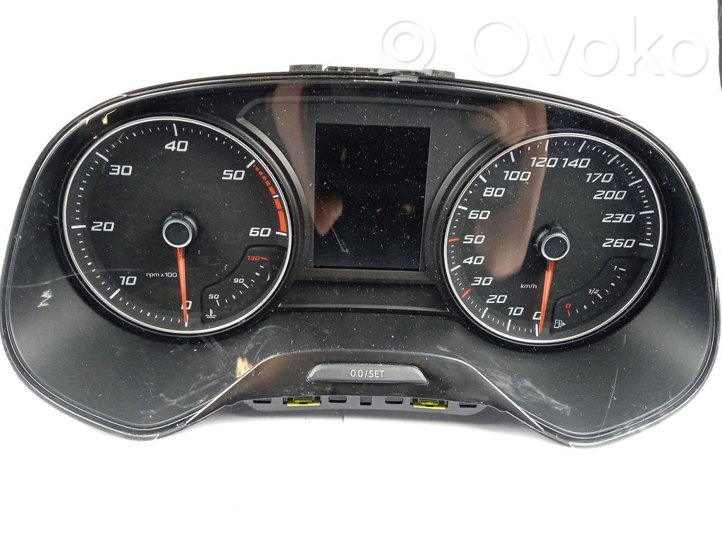 Seat Leon (5F) Vitezometru (grup de instrumente) 