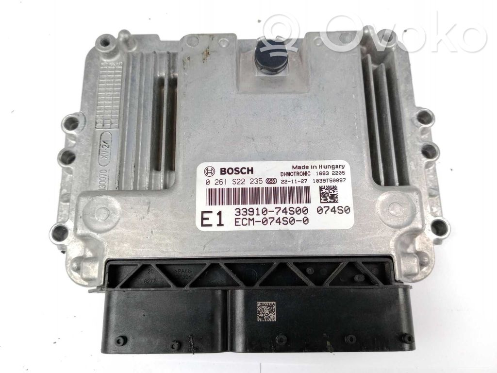 Unidad de control/módulo del motor   0281522235,3391074S00