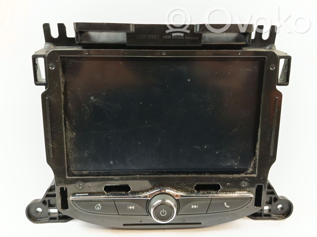 Opel Mokka X Head up display screen 