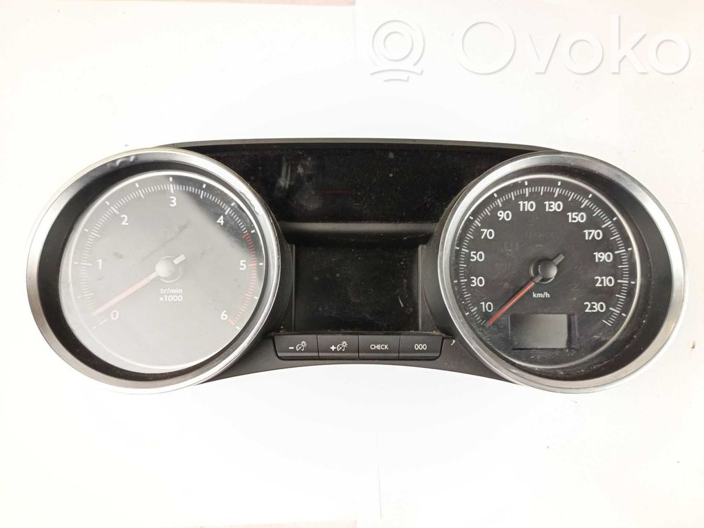 Peugeot 508 Vitezometru (grup de instrumente) 