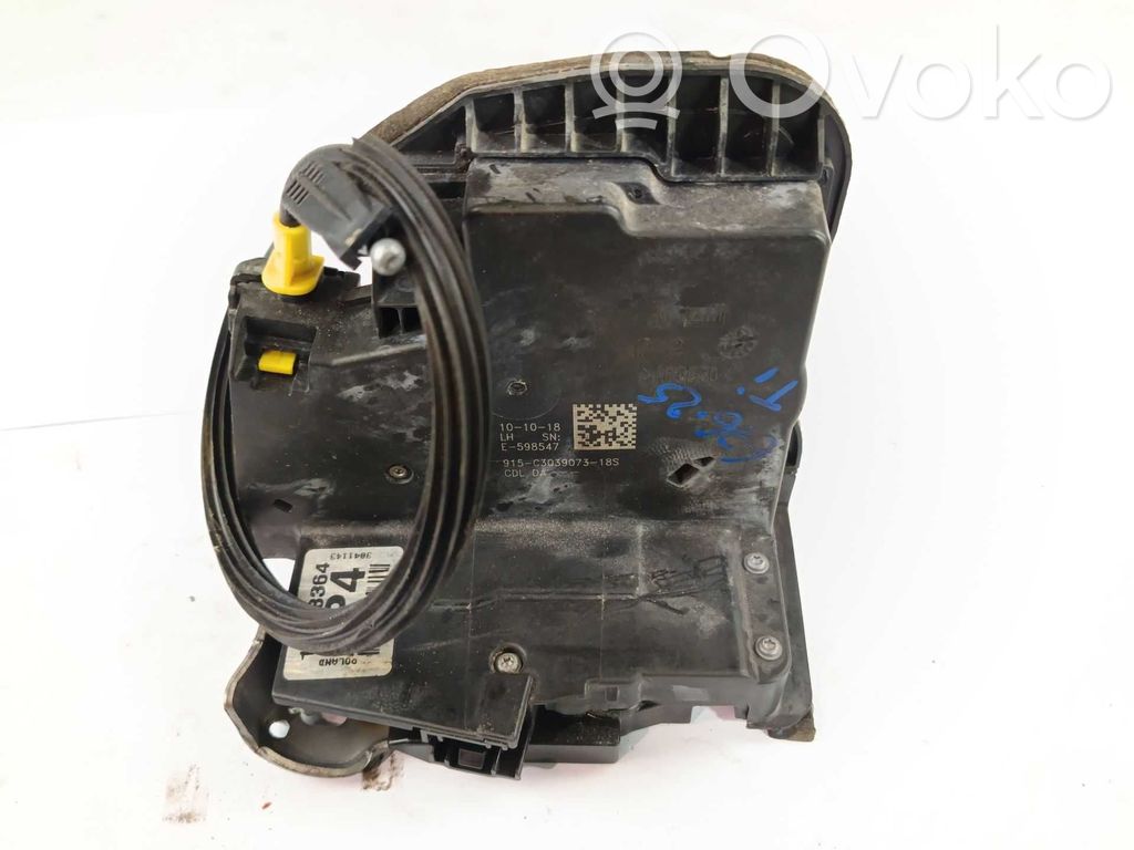 Cerradura de puerta trasera   13598364