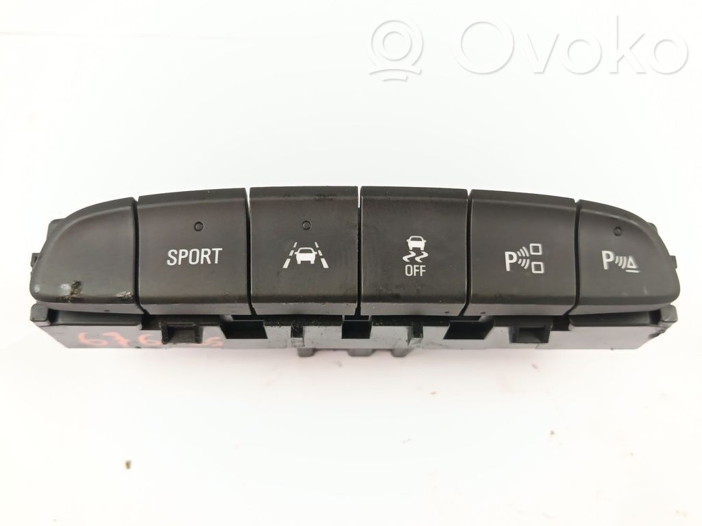 Opel Astra K Interruptor de la calefacción de la luna/parabrisas 