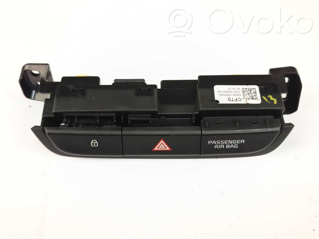 Interruttore parabrezza/alzacristalli   93600J7000WK