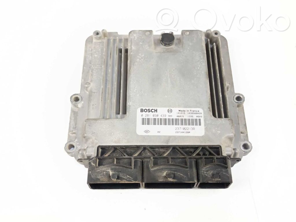 Centralina/modulo del motore   237102213R,237104128R,0281030439