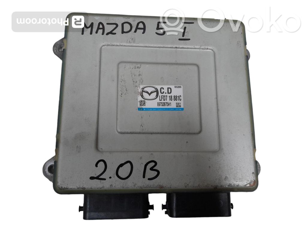 Moottorin ohjainlaite/moduuli   E6T53975H1,LFD718881C