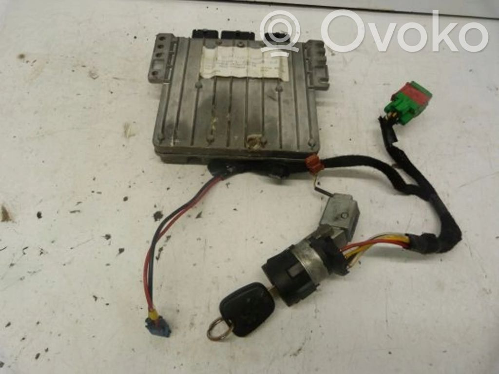 Peugeot 307 Engine ECU kit and lock set 