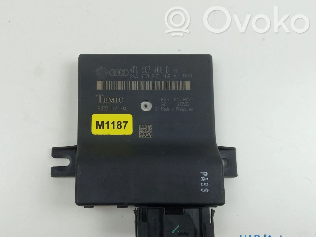Moduł sterowania Gateway   4F0907468D,M1187