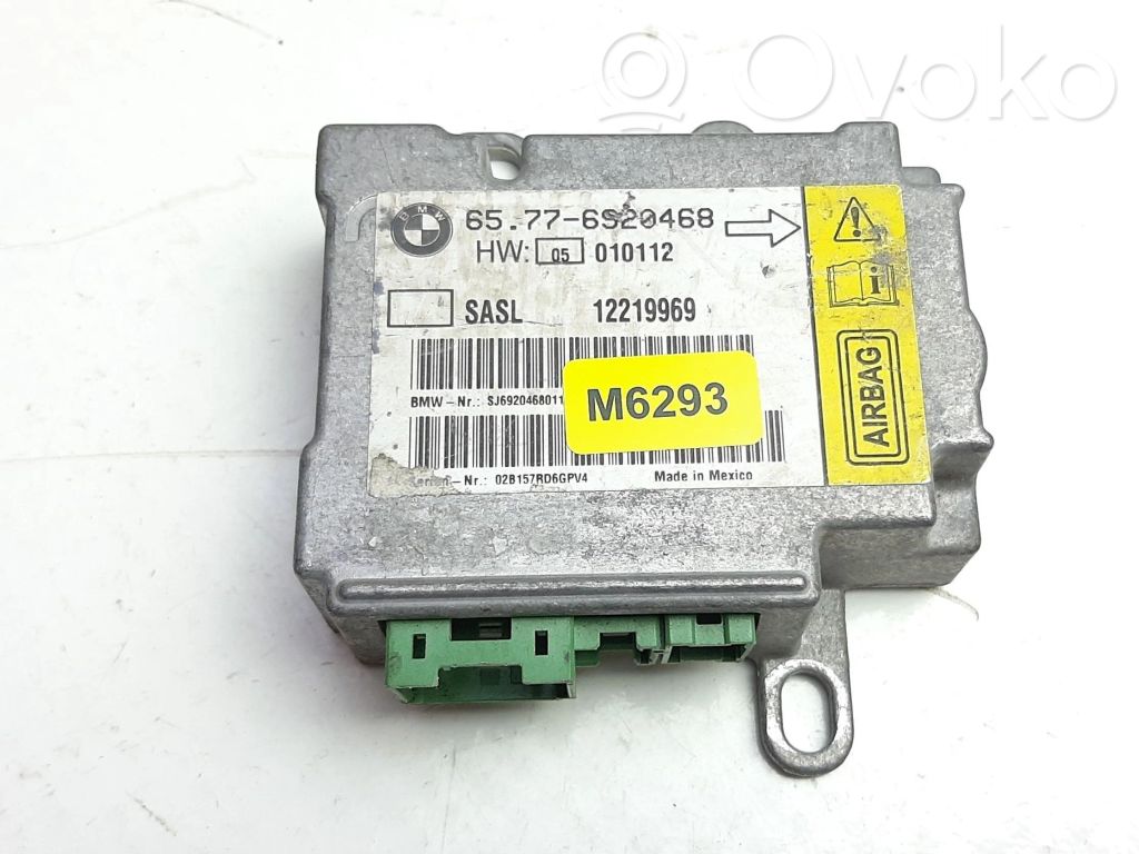 BMW 7 E65 E66 Airbag control unit/module 