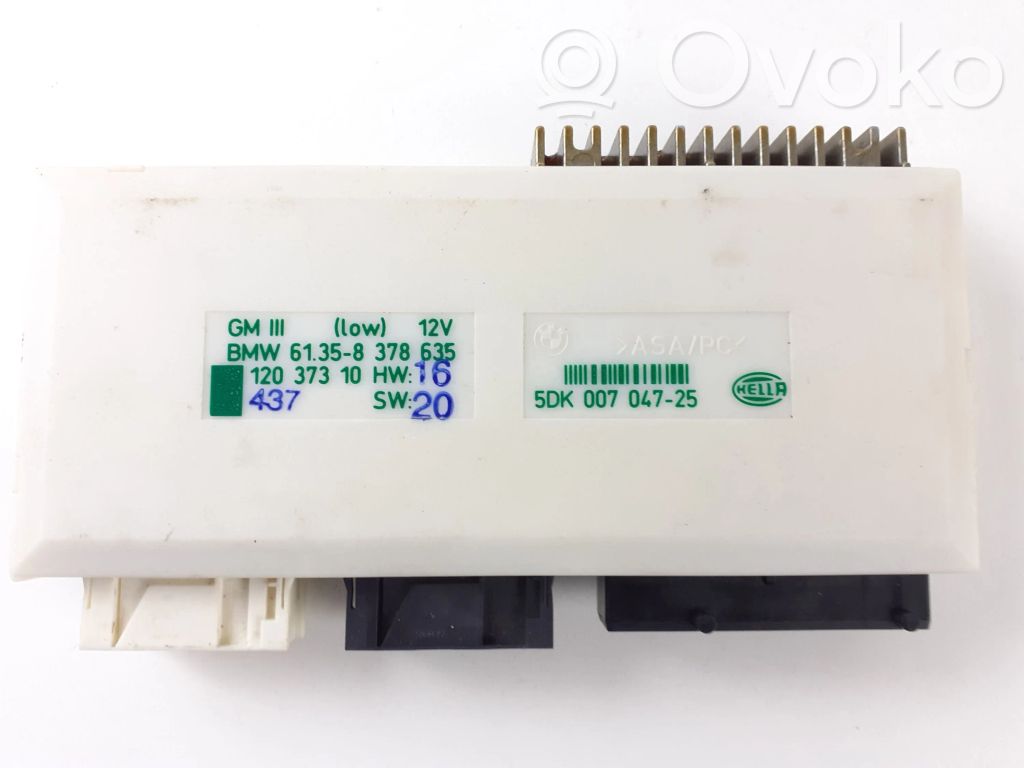 Module confort   8378635,61358378635,A3116A319017U176