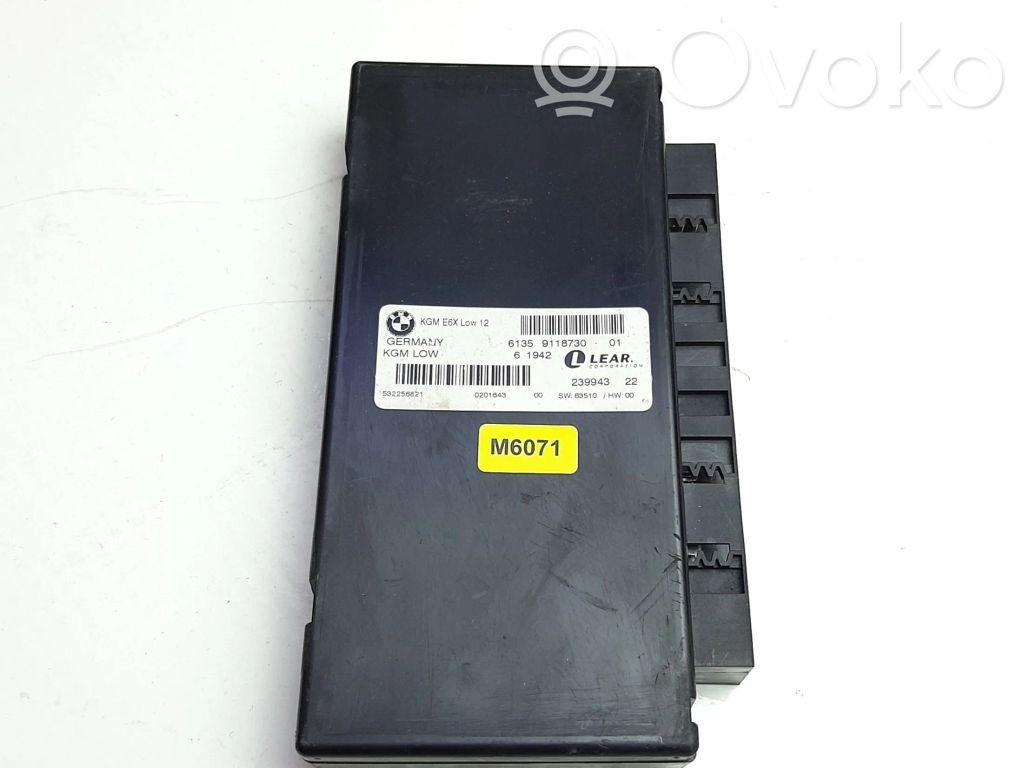 BMW 5 E60 E61 Gateway control module 