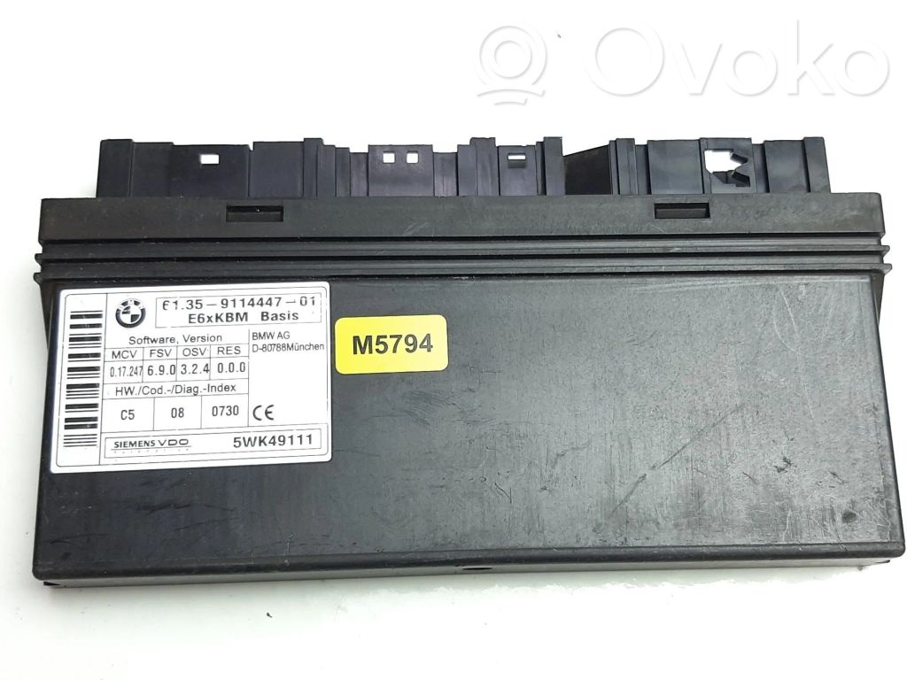 BMW 5 E60 E61 Citu veidu vadības bloki / moduļi 