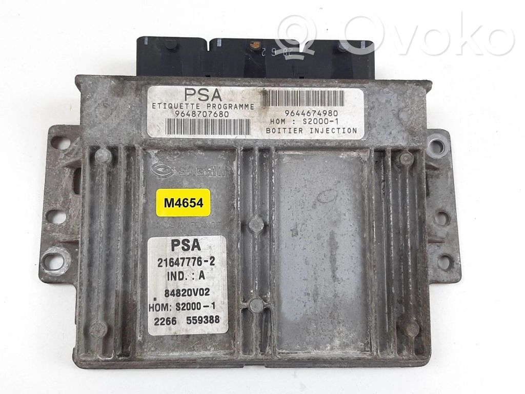 Citroen Xsara Picasso Engine control unit/module 
