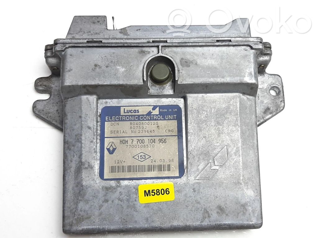 Renault Clio II Engine control unit/module 