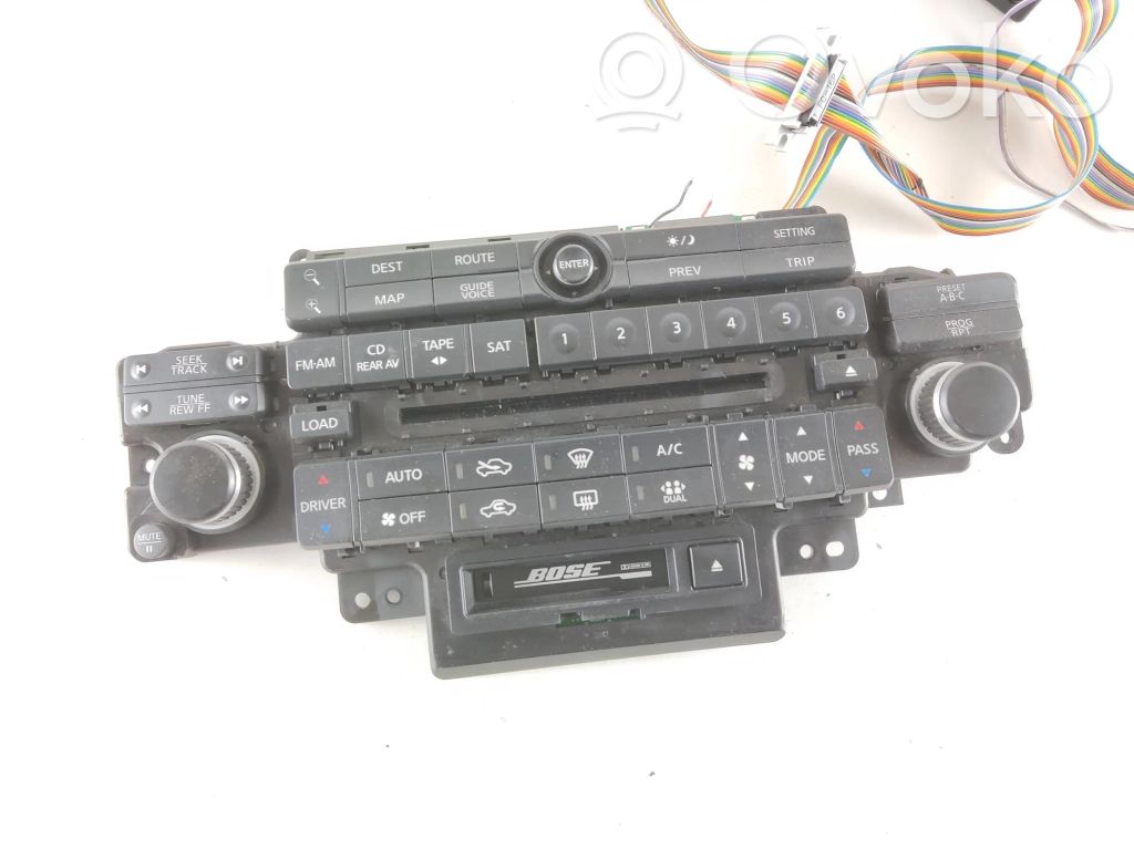 Infiniti FX Climate control unit 