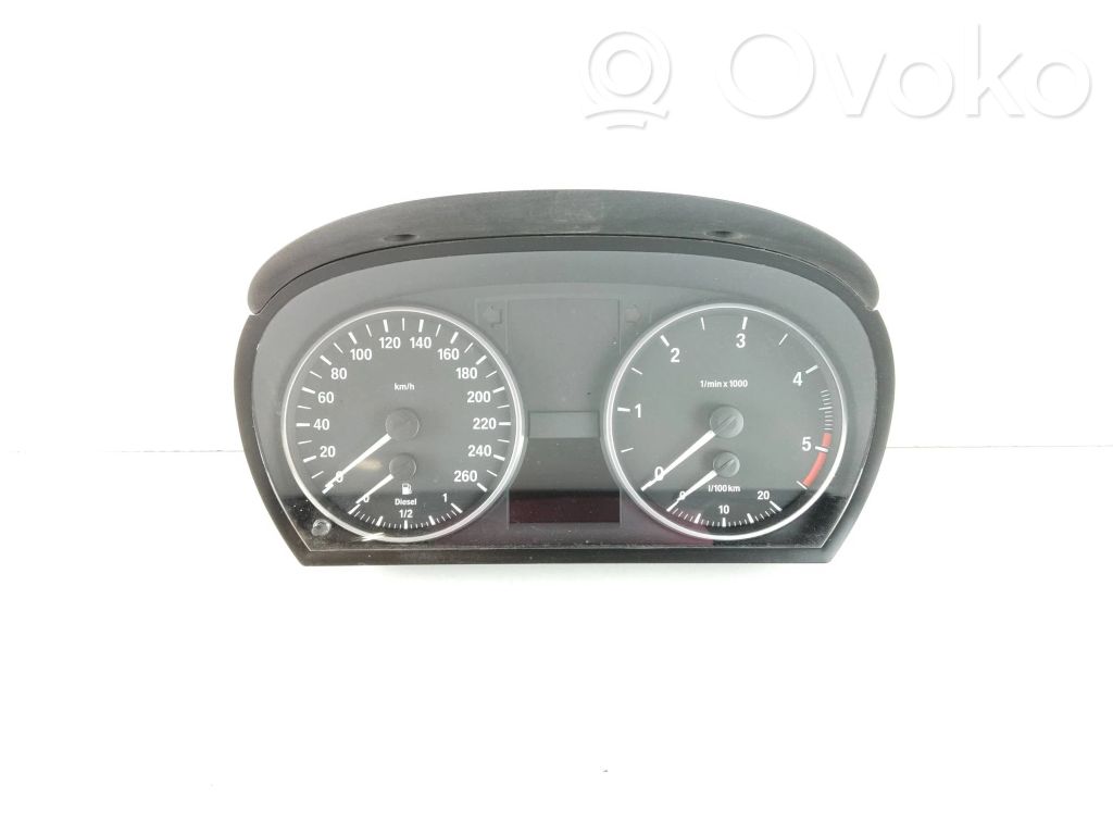 BMW 3 E90 E91 Speedometer (instrument cluster) 