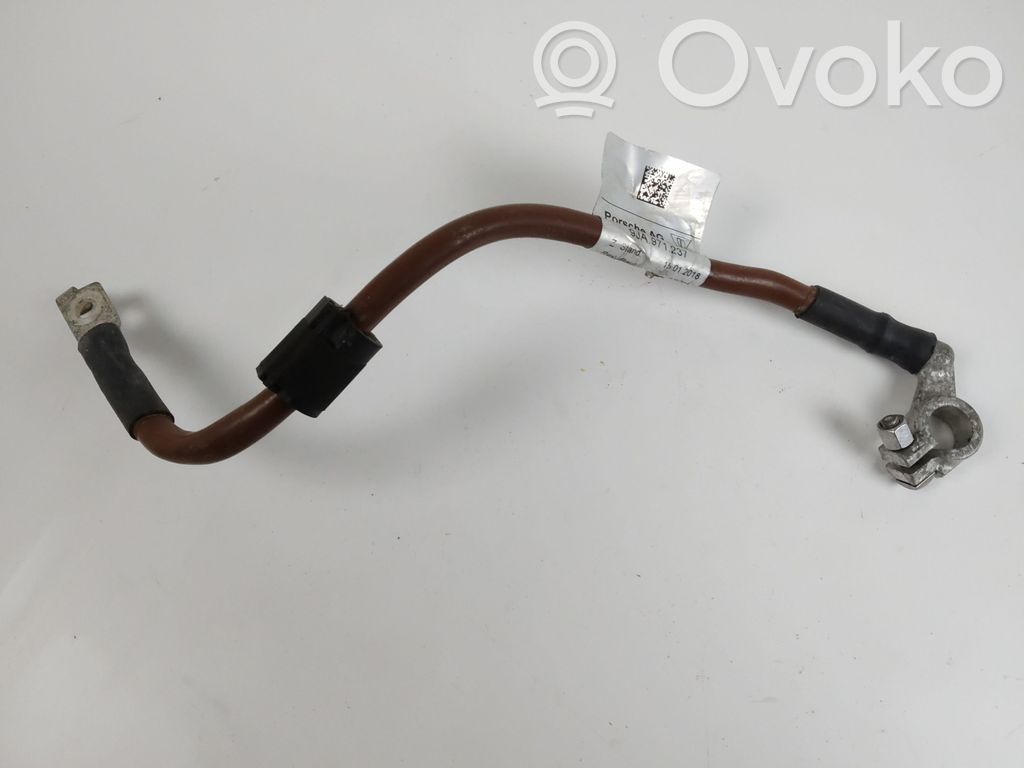 Negative earth cable (battery)   9JA971237