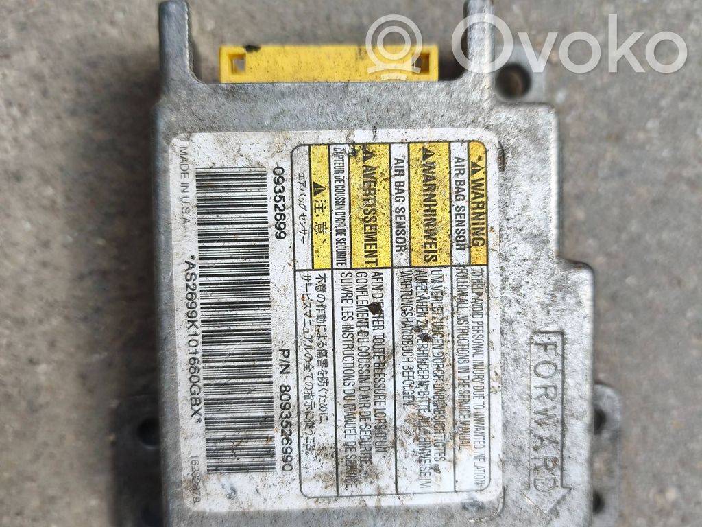 Isuzu Trooper Airbag control unit/module 