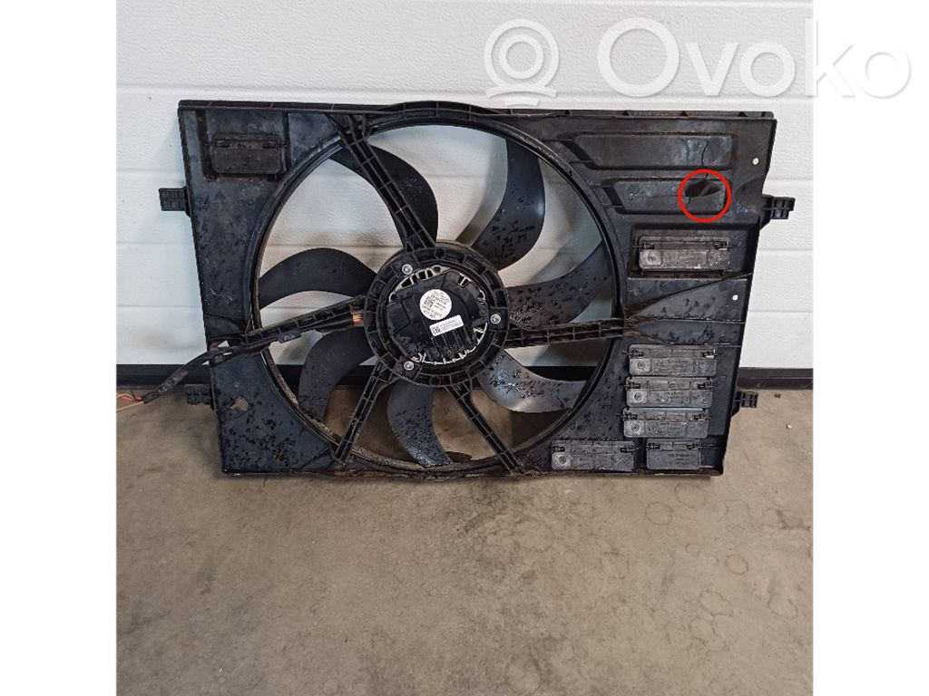 Audi A3 S3 8V Elektryczny wentylator chłodnicy 