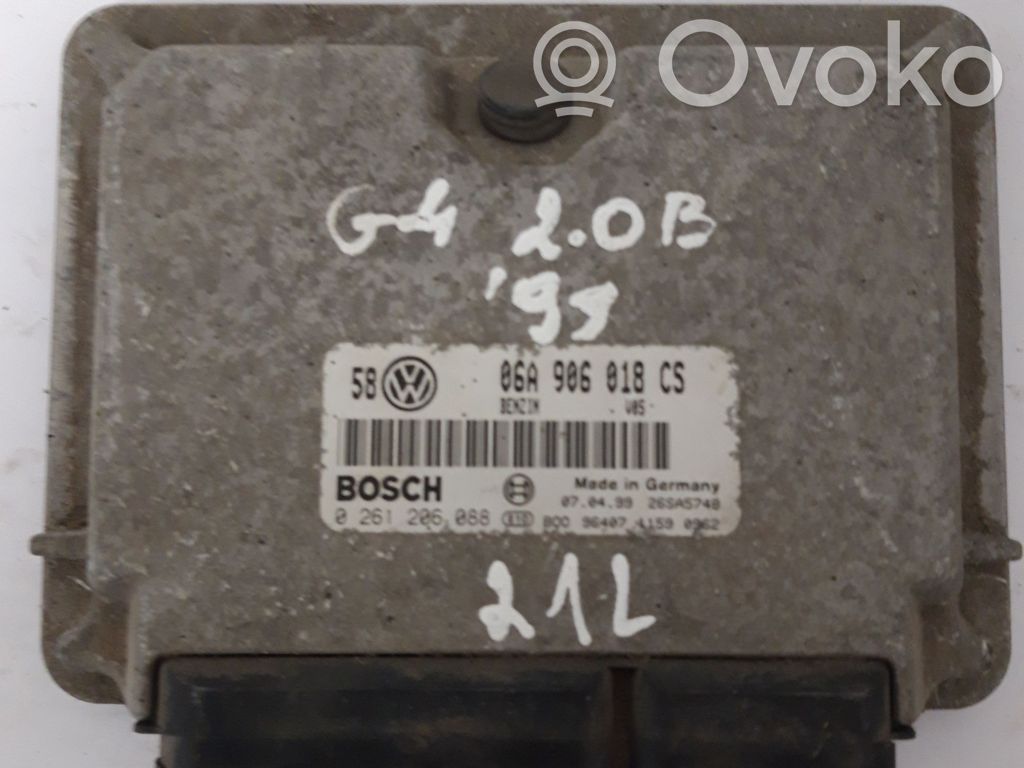 Engine control unit/module   0261206088,06A906018CS