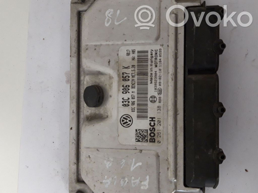 Skoda Fabia Mk2 (5J) Engine control unit/module 