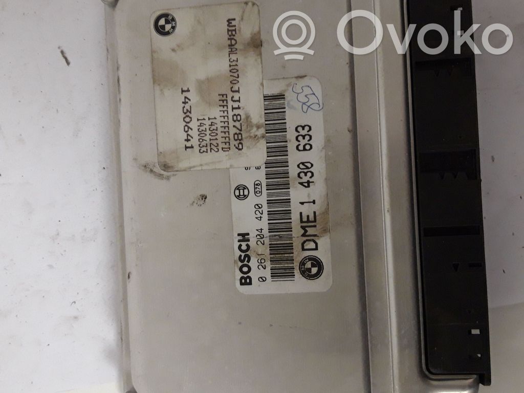 BMW 3 E46 Variklio valdymo blokas 