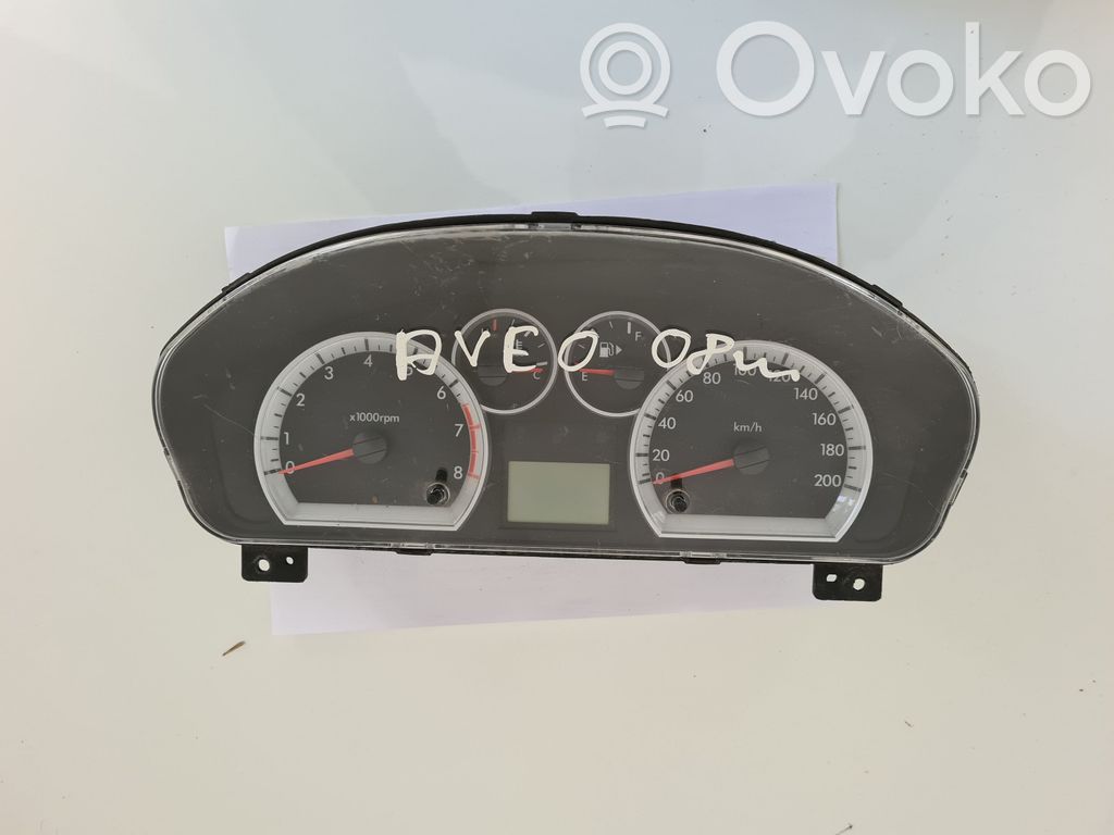 Chevrolet Aveo Speedometer (instrument cluster) 