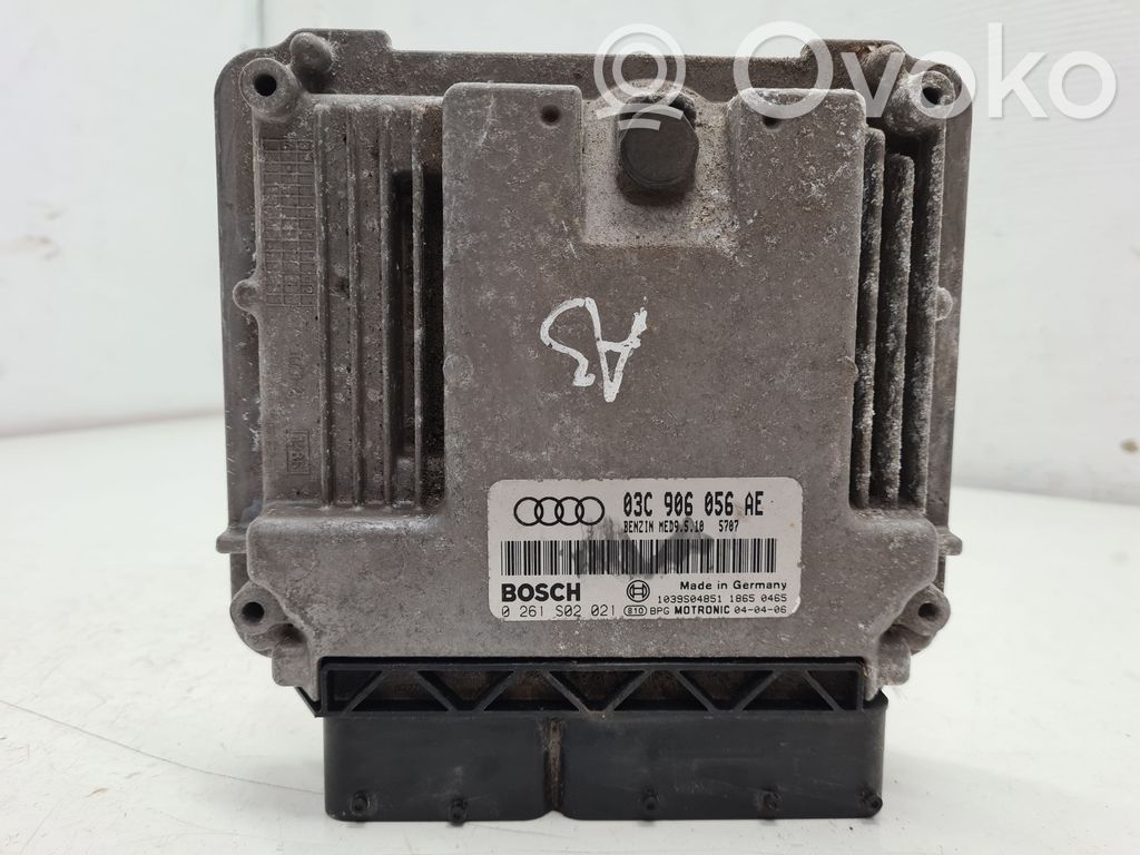 Audi A3 S3 8P Engine control unit/module 