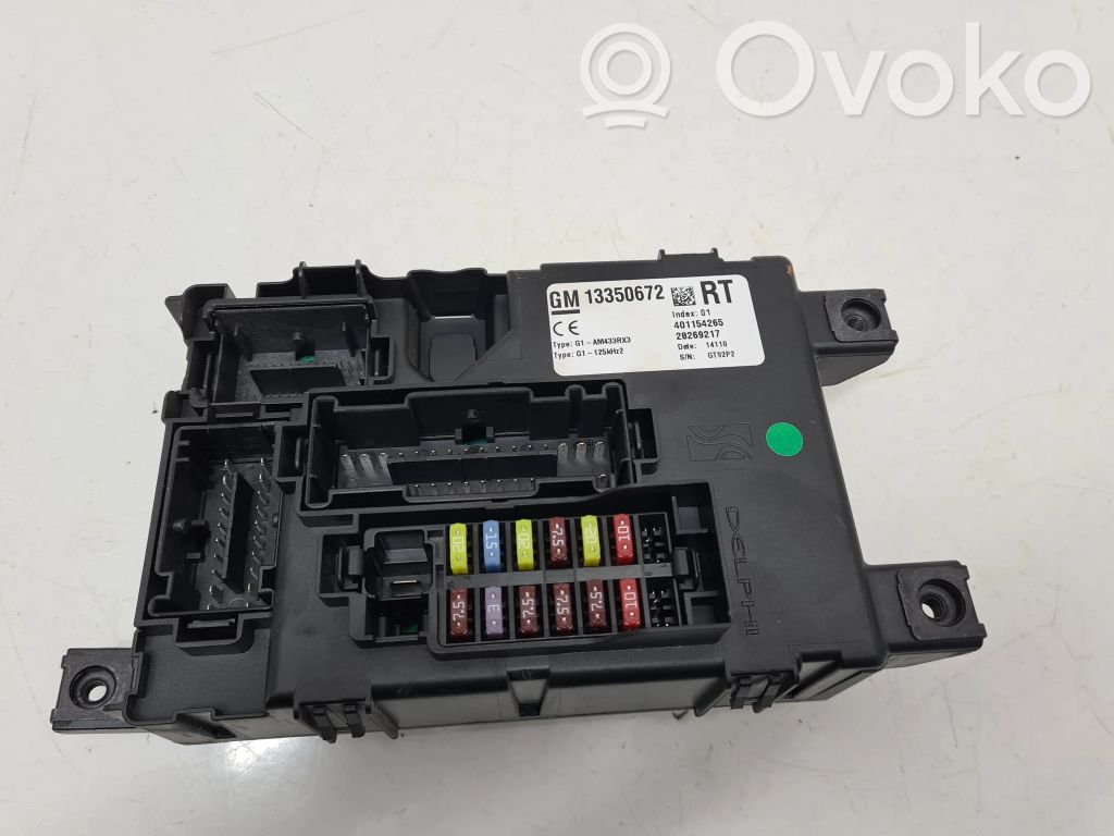 Opel Corsa D Fuse module 