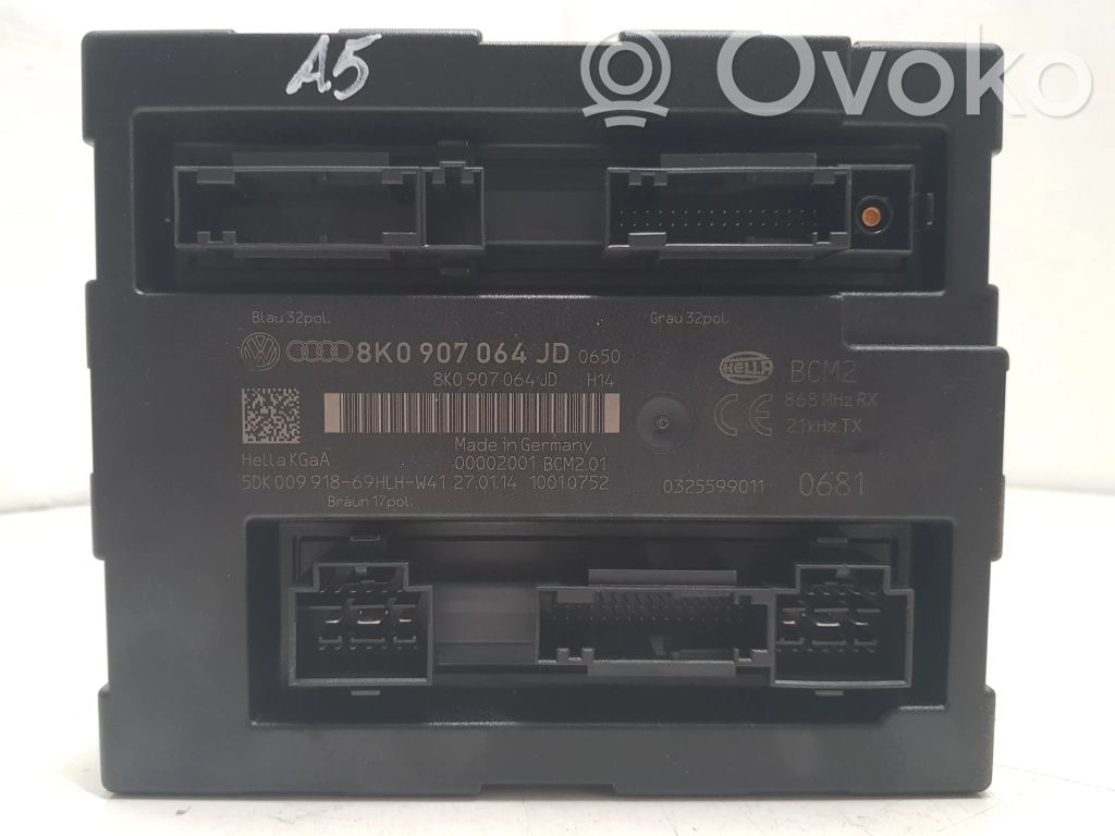 Audi A5 Sportback 8TA Module confort 