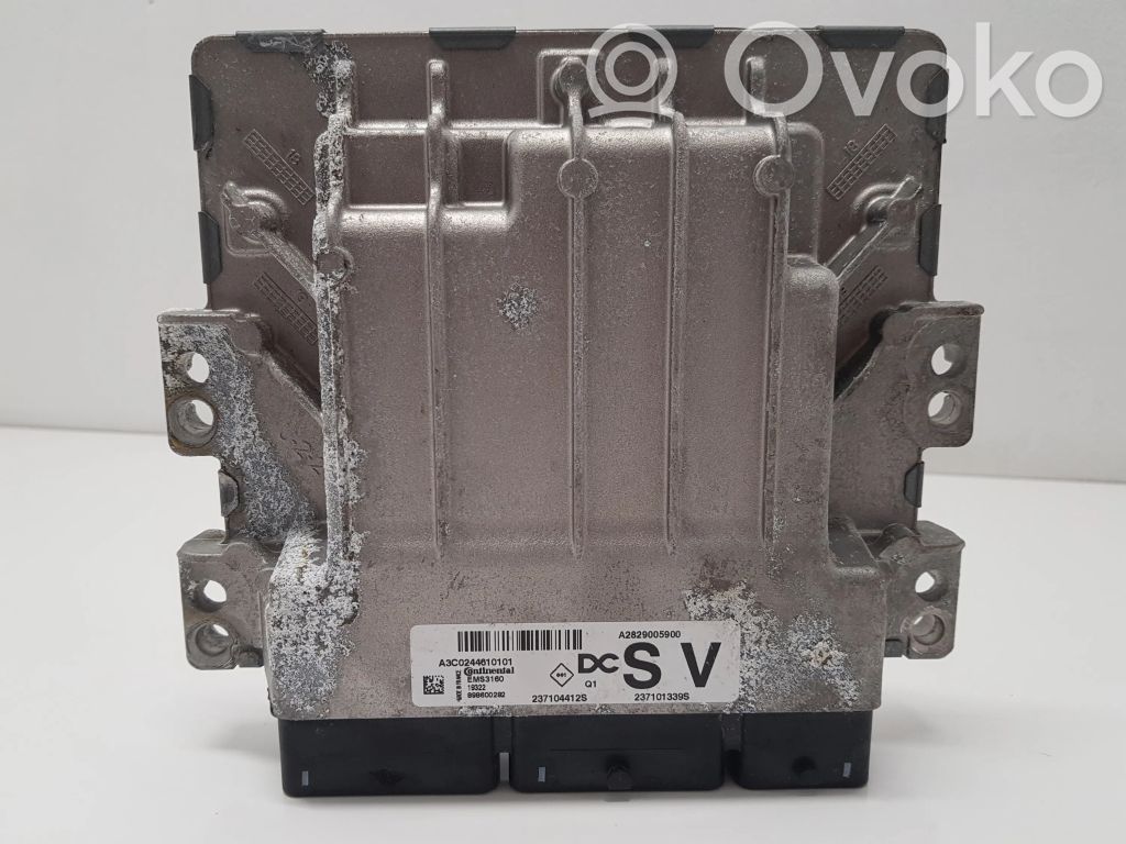 Engine control unit/module   237104412S,A2C10766802,898600282,237104412S,A3C0244610101