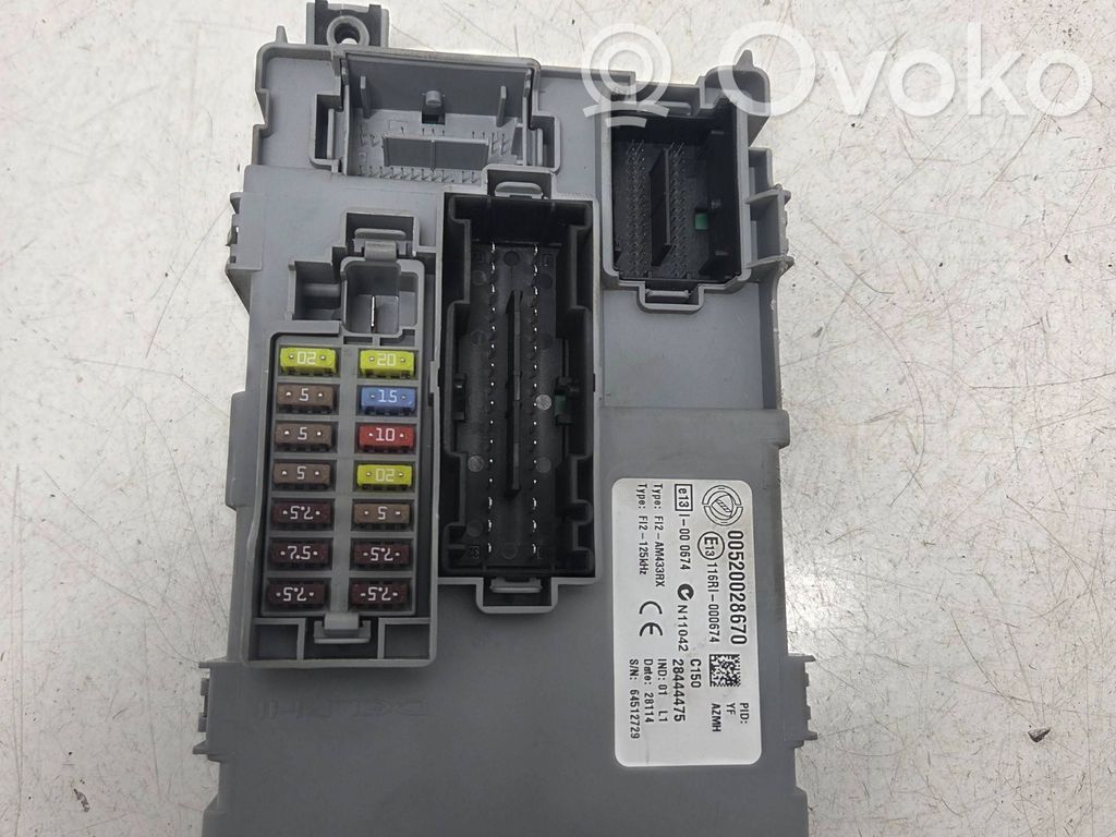 Fiat Doblo Fuse module 