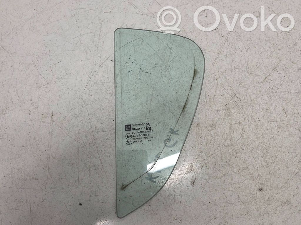 Opel Karl Szyba karoseryjna drzwi tylnych 