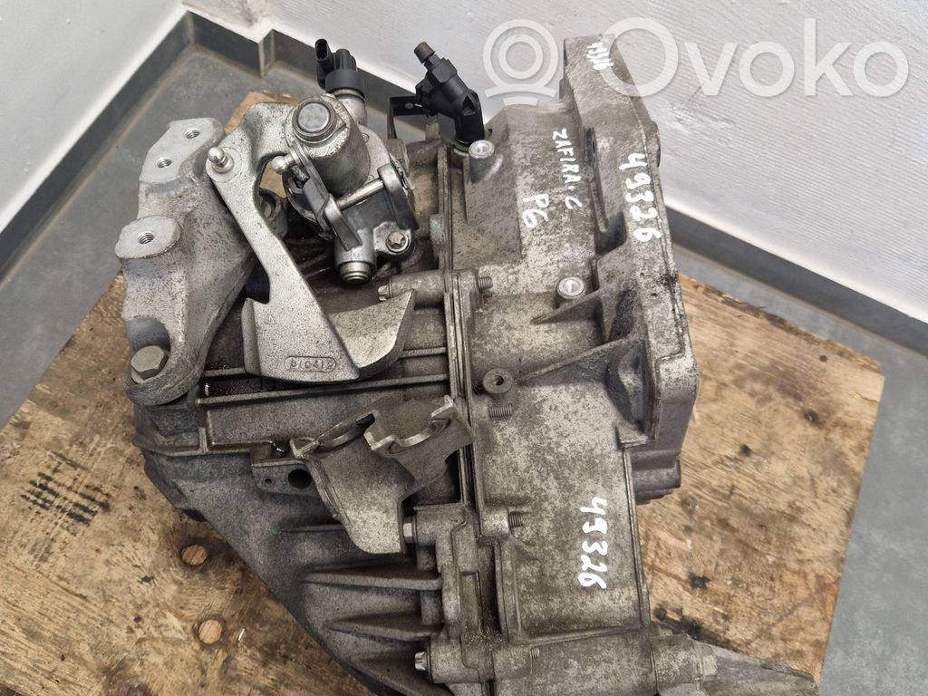 Opel Zafira C Scatola del cambio manuale a 6 velocità 