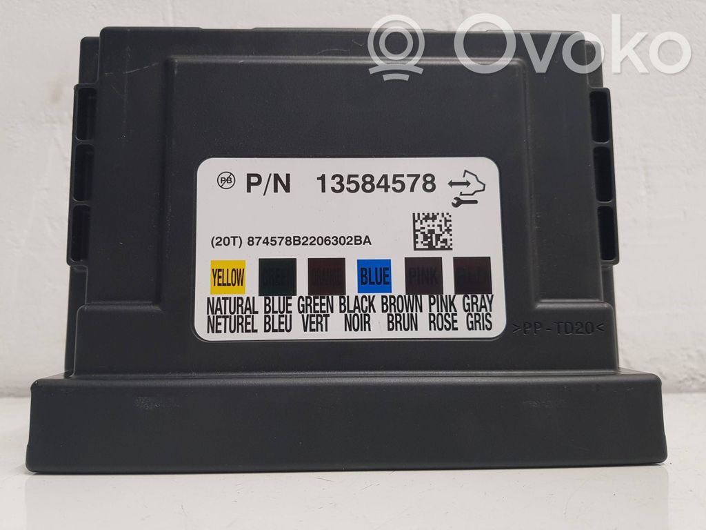 Opel Zafira C Comfort/convenience module 