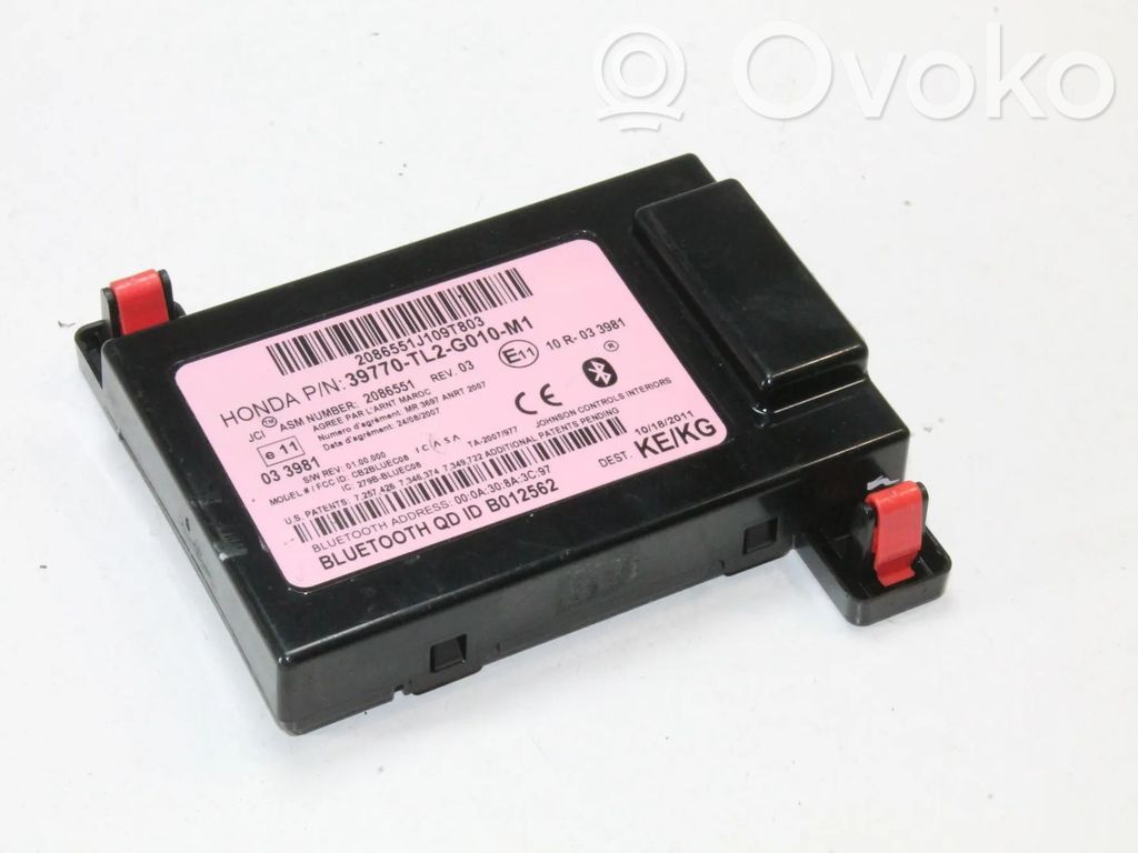 Honda Accord Bluetooth control unit module 