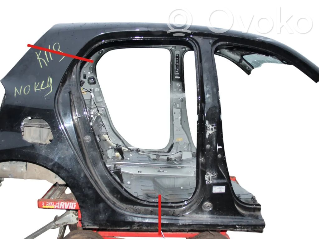 Smart ForFour II W453 Panou aripă spate