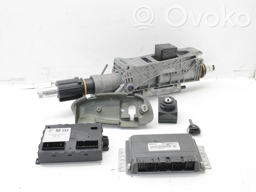 Porsche Boxster 987 Komputer / Sterownik ECU i komplet kluczy 