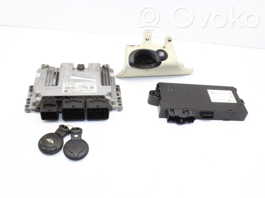 Mini One - Cooper Coupe R56 Engine ECU kit and lock set 